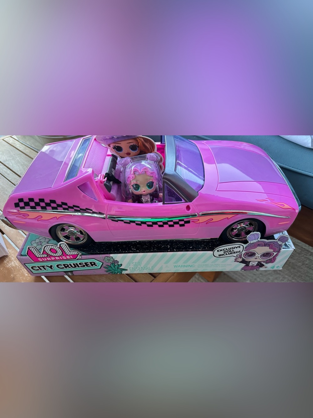BRAND NEW L.O.L. Surprise! City Cruiser Sports Car & Exclusive Doll